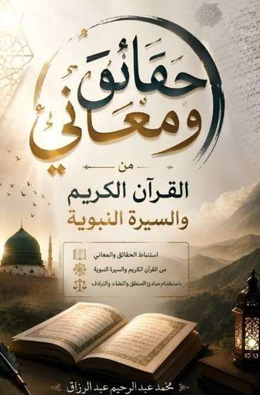 الغلاف الأمامي — حقائق ومعاني من القرآن الكريم والسيرة النبوية