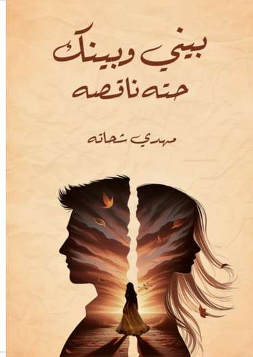 الغلاف الأمامي — بيني وبينك حتة ناقصة