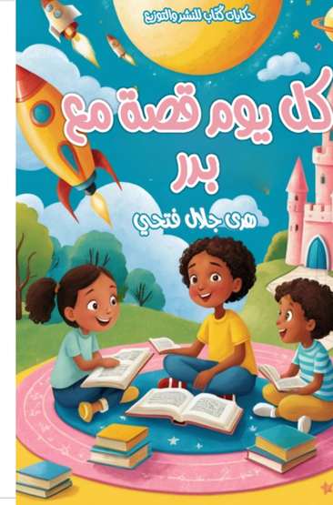 الغلاف الأمامي — كل يوم قصة مع بدر