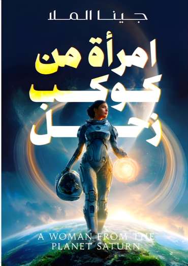 Front cover — A Woman from the Planet Saturn
