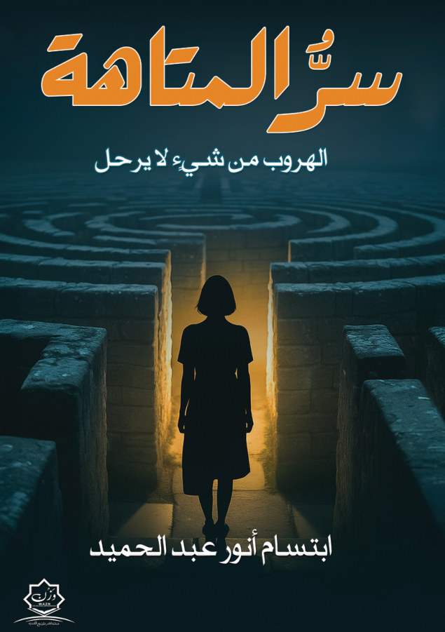 الغلاف الأمامي — سِرُّ المتاهة
