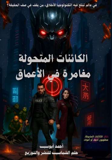 الغلاف الأمامي — الكائنات المتحولة: مغامرة في الأعماق