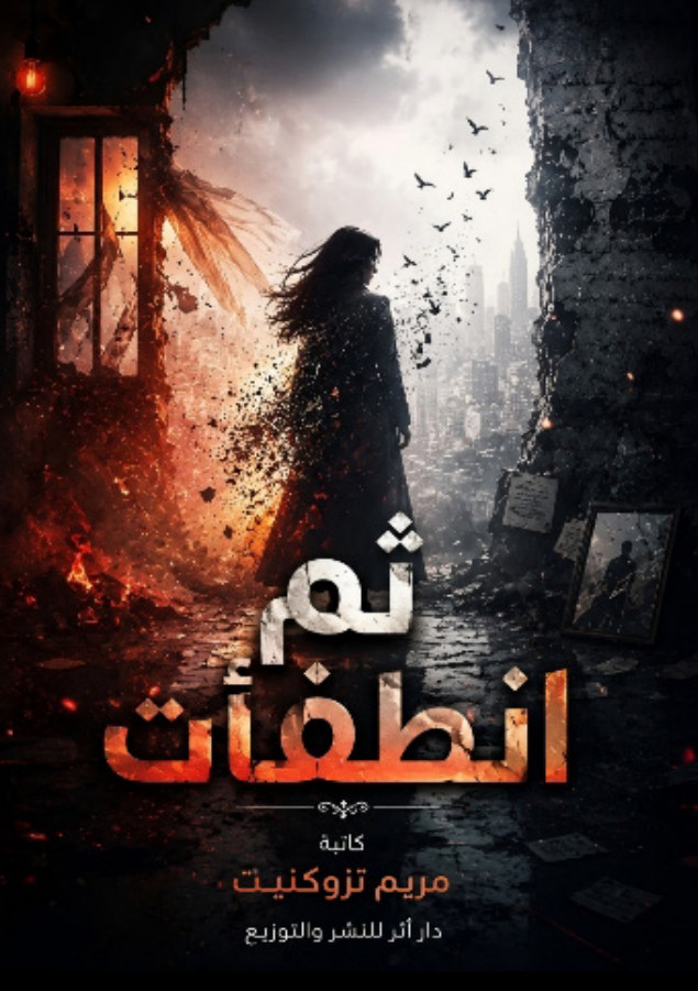 الغلاف الأمامي — ثم انطفأت