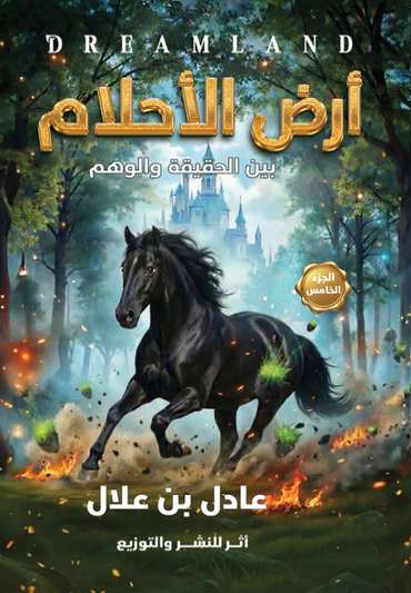 الغلاف الأمامي — أرض الأحلام: بين الحقيقة والوهم