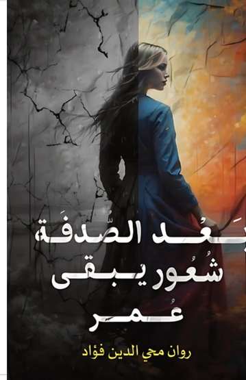 الغلاف الأمامي — بعد الصدفة شعور يبقى عمر